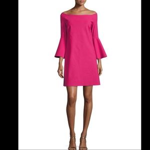 CHIARA BONI LA PETITE ROBE Nana Off-the-Shoulder Jersey Cocktail Dress